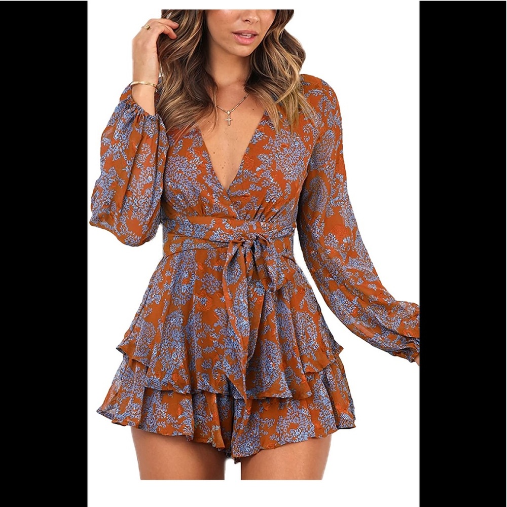 Floral Romper